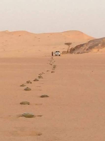 الجوف .. استخرج ألغام زرعها الحوثيون شرق مديرية خب والشعف (صورة)