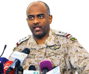 عسيري في إيجاز صحفي: المعادلة الآن تغيرت وسنستهدف كل مواقع وشخصيات وقيادات المليشيات وأنصار صالح
