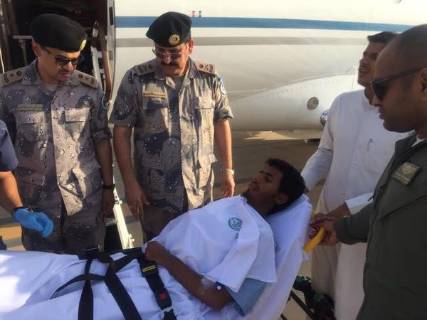 جندي سعودي يفلت من قبضة الحوثي ويعود للملكة وطائرة إخلاء طبي تنقله للرياض